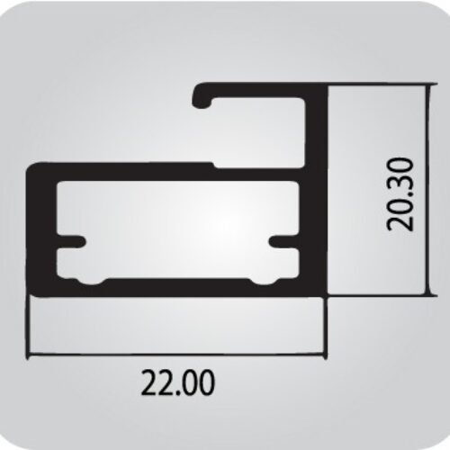 20mm Frame Profile – 3mtr